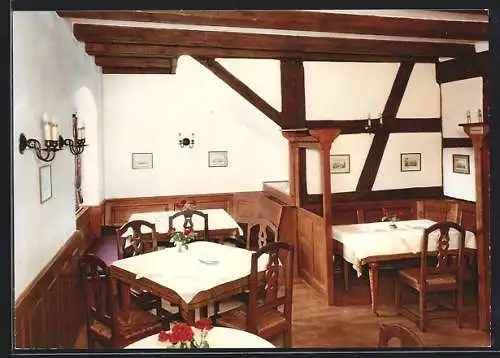 AK Immenstaad am Bodensee, Markgräflich Badische Gaststätte, Schloss Kirchberg