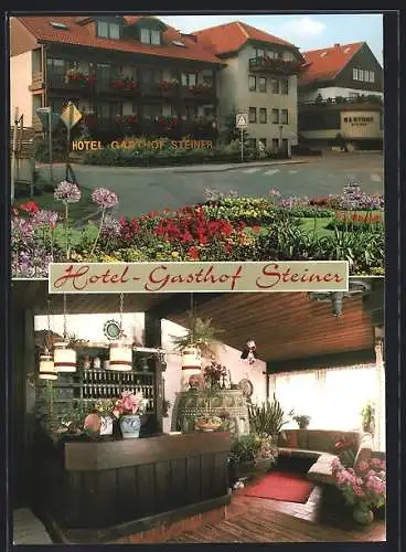 AK Grossheirath /Coburg, Hotel und Gasthof Steiner