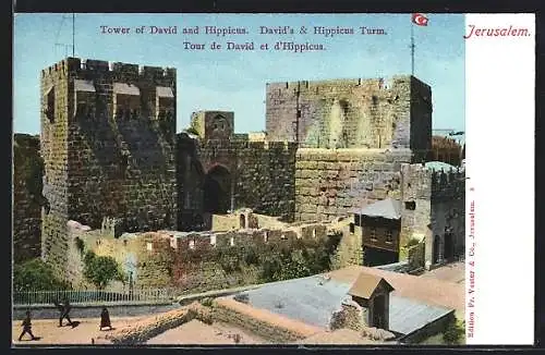 AK Jerusalem, Tower of David and Hippicus