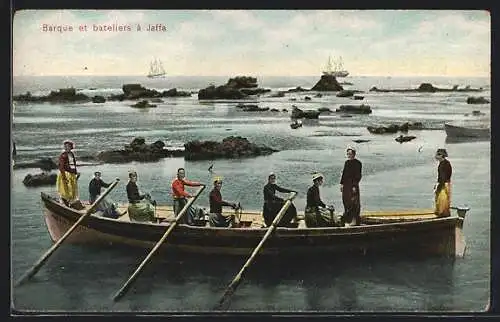 AK Jaffa, Barque et Bateliers, Ruderboot