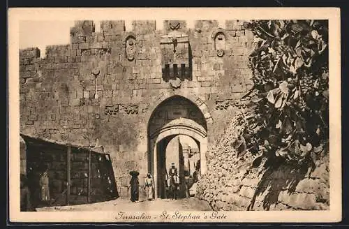 AK Jerusalem, St. Stephan`s Gate