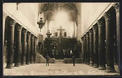 AK Bethlehem, Columns in the Basilica of the Nativity