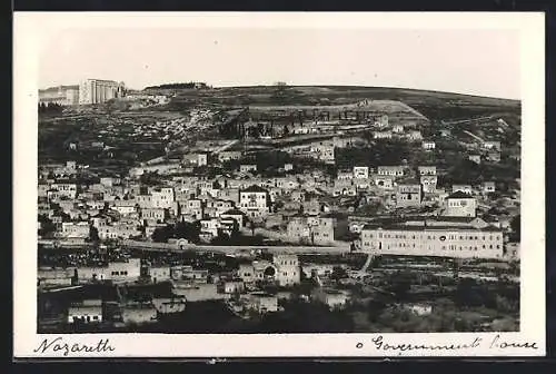 AK Nazarteh, General view with the Government house