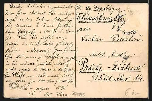 AK Jönköping, Utsikt fran Stadsparken