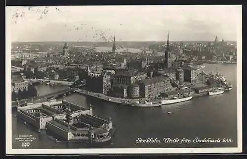 AK Stockholm, Utsikt fran Stadshusets torn