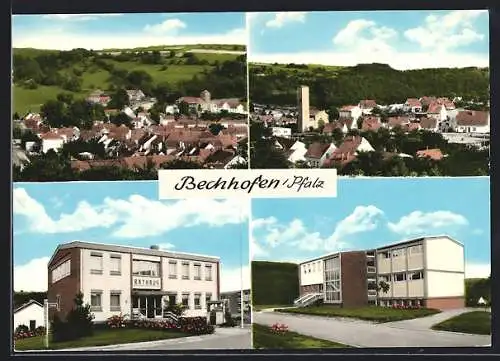 AK Bechhofen / Pfalz, Rathaus, Totalansichten