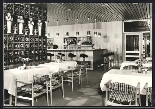 AK Klink / Müritz, FDGB-Ferienobjekt Erholungsheim Herbert Warnke, Dachcafé