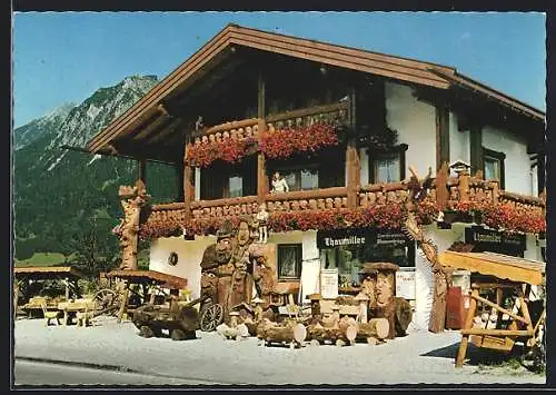 AK Oberstdorf / Oberallgäu, Gasthaus Thaumiller