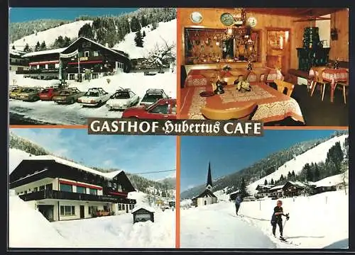 AK Balderschwang, Gasthof Hubertus im Winter