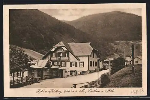 AK Fahl a. Feldberg, Gasthaus zum Adler