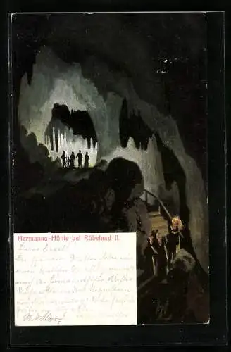 AK Blankenburg, Hermanns-Höhle bei Rübeland II