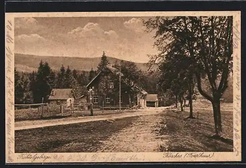 AK Bischofsgrün, Gasthof Forsthaus Karches