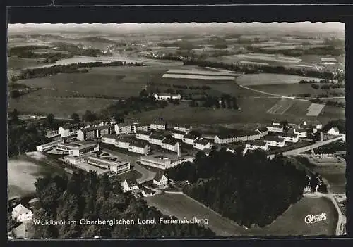 AK Waldbröl, Feriensiedlung vom Flugzeug aus