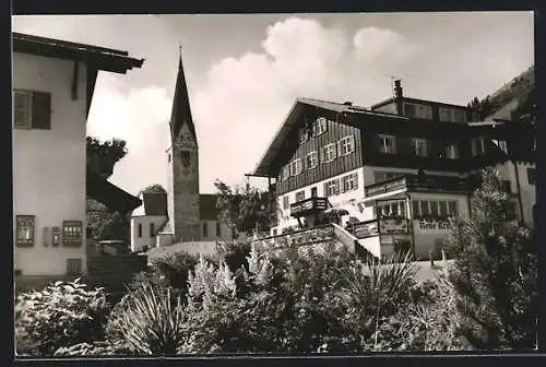 AK Mittelberg / Kleinwalsertal, Gasthaus Neue Krone
