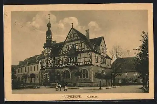 AK Harzgerode, Rathaus