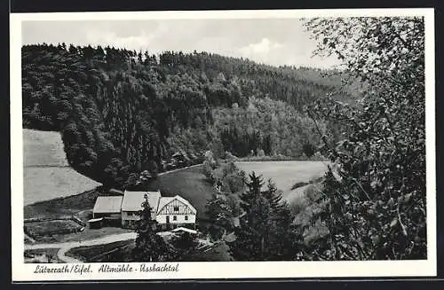 AK Lutzerath /Eifel, Altmühle im Üssbachtal