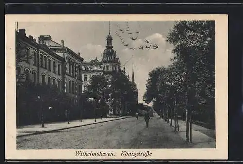 AK Wilhelmshaven, Königstrasse