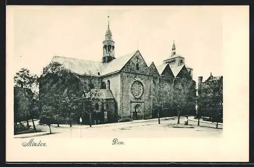 AK Minden i. W., am Dom