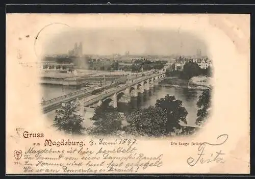 AK Magdeburg, Die Lange Brücke