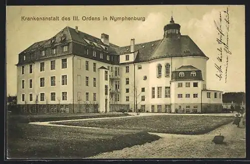 AK München-Nymphenburg, Krankenanstalt des III. Ordens