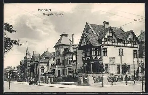 AK Hannover, Tiergartenstrasse