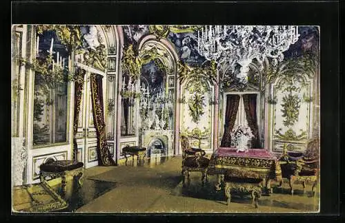 AK Schloss Herrenchiemsee, Speisezimmer