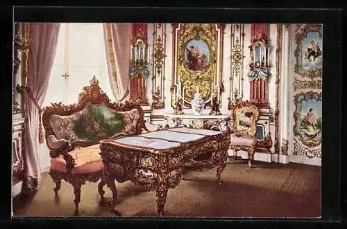 AK Schloss Herrenchiemsee, Porzellanzimmer