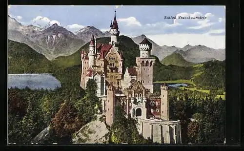 AK Hohenschwangau, Schloss Neuschwanstein