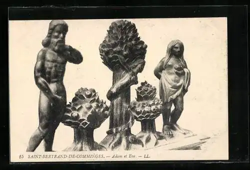 AK Saint-Bertrand-de-Comminges, Adam et Eve