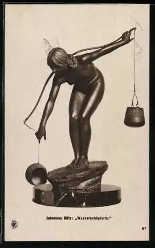 AK Johannes Götz, Wasserschöpferin