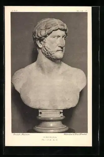 AK British Museum, Hadrian