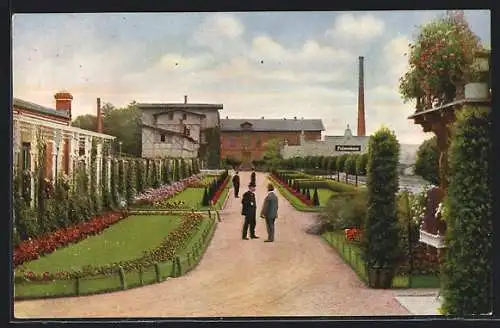 AK Erfurt, Haupteingang zur Gärtnerei