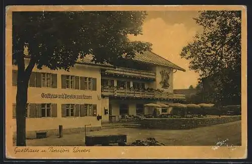 AK Oberjoch, Gasthaus und Pension zum Löwen