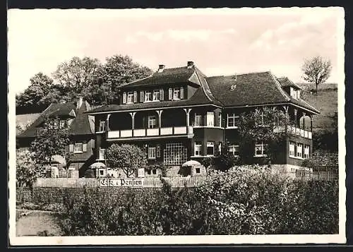 AK Kirschhausen im Odenwald, Pension und Cafe Villa Rosemarie