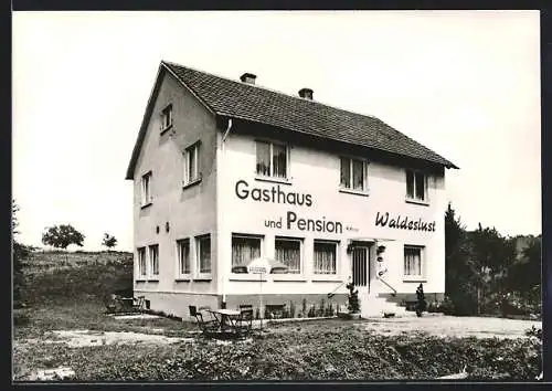 AK Kröckelbach i. ODW., Gasthaus & Pension Waldeslust