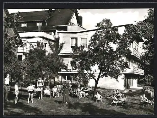 AK Krumbach b. Mosbach, Gasthof-Pension Zum Engel Fam. B. Schwab