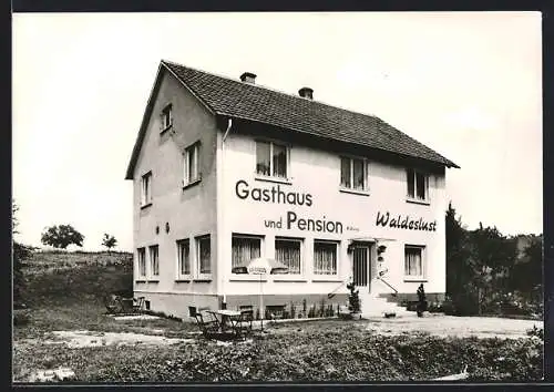 AK Kröckelbach i. ODW., Gasthaus & Pension Waldeslust