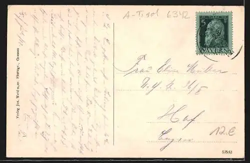 AK Wildbichl, Gasthof Alpenrose