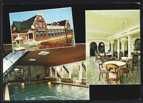 AK Neuharlingersiel /Nordsee, Hotel Kurhaus Wasserschloss