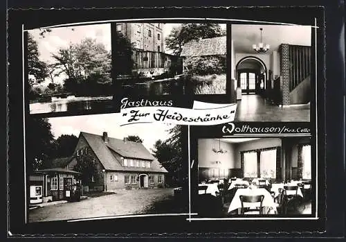 AK Wolthausen /Celle, Gasthaus zur Heideschänke H. Lüssmann