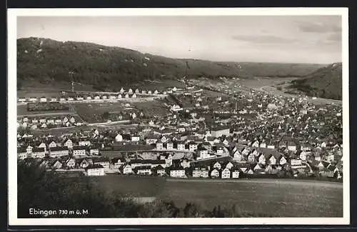 AK Ebingen, Blick auf den Ort