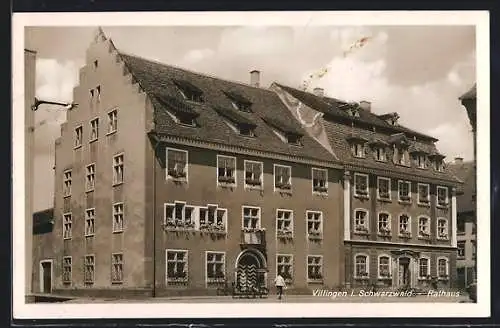 AK Villingen i. Schwarzw., Rathaus