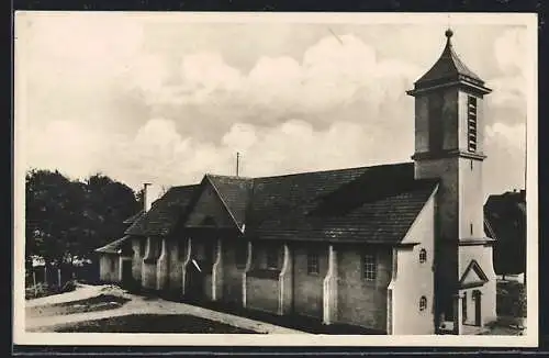 AK Villingen i. Schwarzw., St. Fideliskirche, Einweihung d. Hochw. Herrn Weihbischof Dr. W. Burger 1927