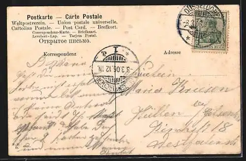 AK Düsseldorf, Rheinbrücke