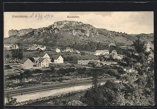 AK Gerolstein, Panorama mit Munterlay