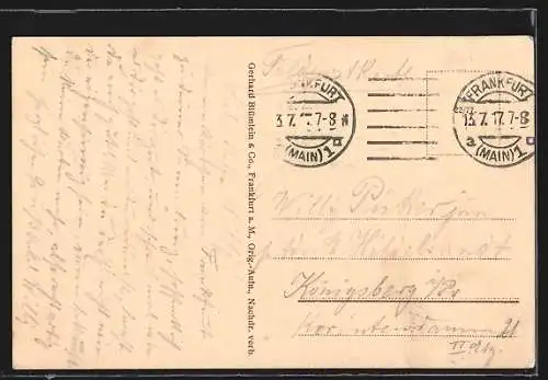 AK Alt-Frankfurt, Eiserner Steg