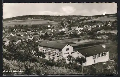 AK Wenkheim, Teilansicht mit Kirche