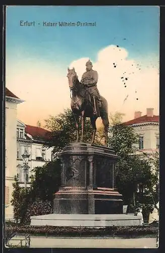AK Erfurt, Kaiser-Wilhelm-Denkmal