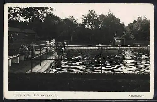 AK Herschbach /Unterwesterwald, Strandbad