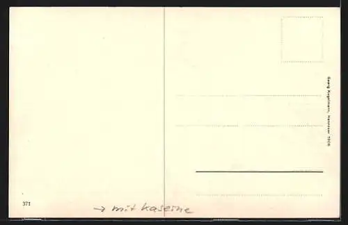 AK Hannover, Welfenplatz mit Kaserne